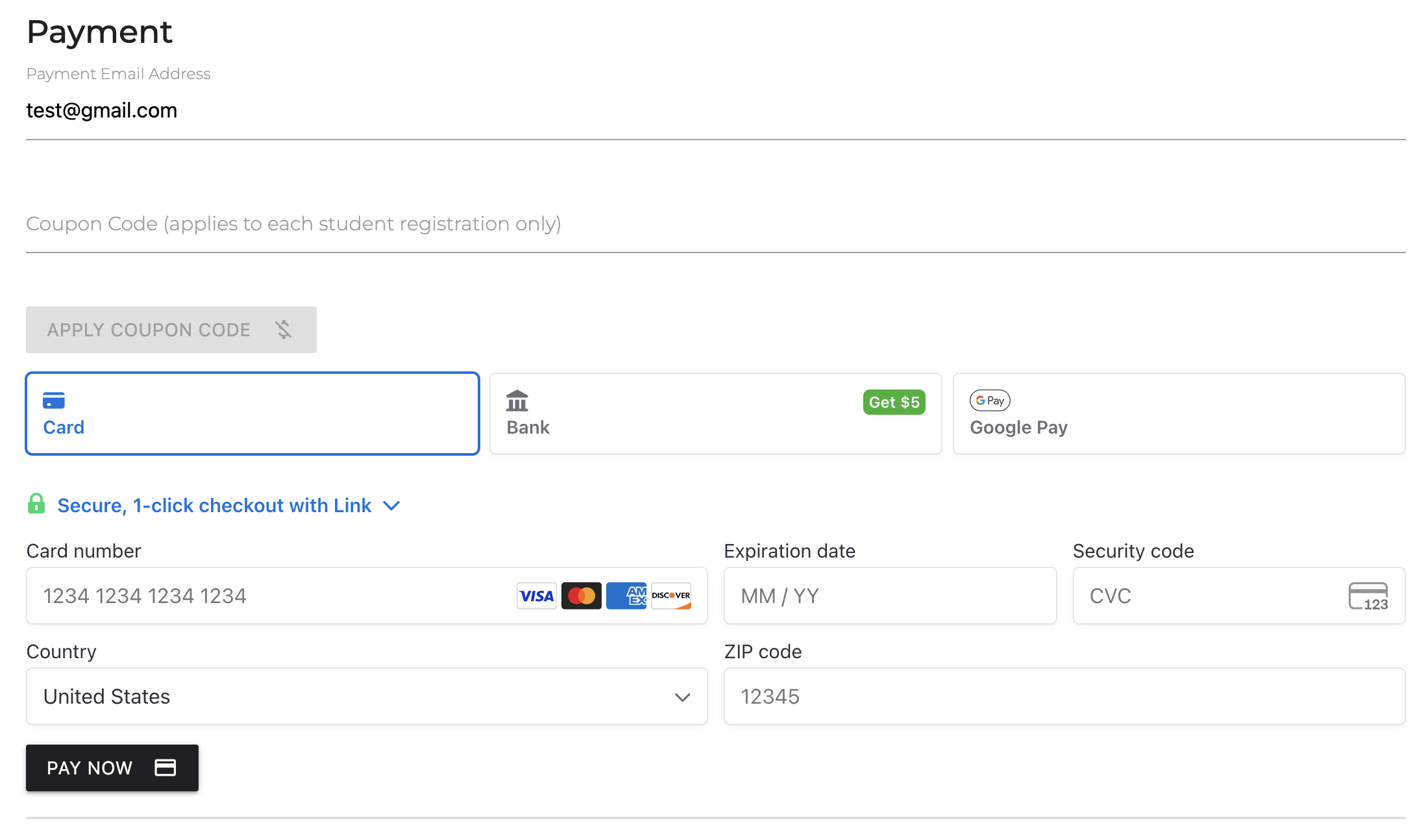 Payment picture CM2 Payment picture CM2